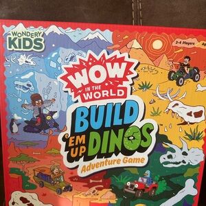 Wonderkids WOW in the World Dino Adventure Game - Red, Blue, Green